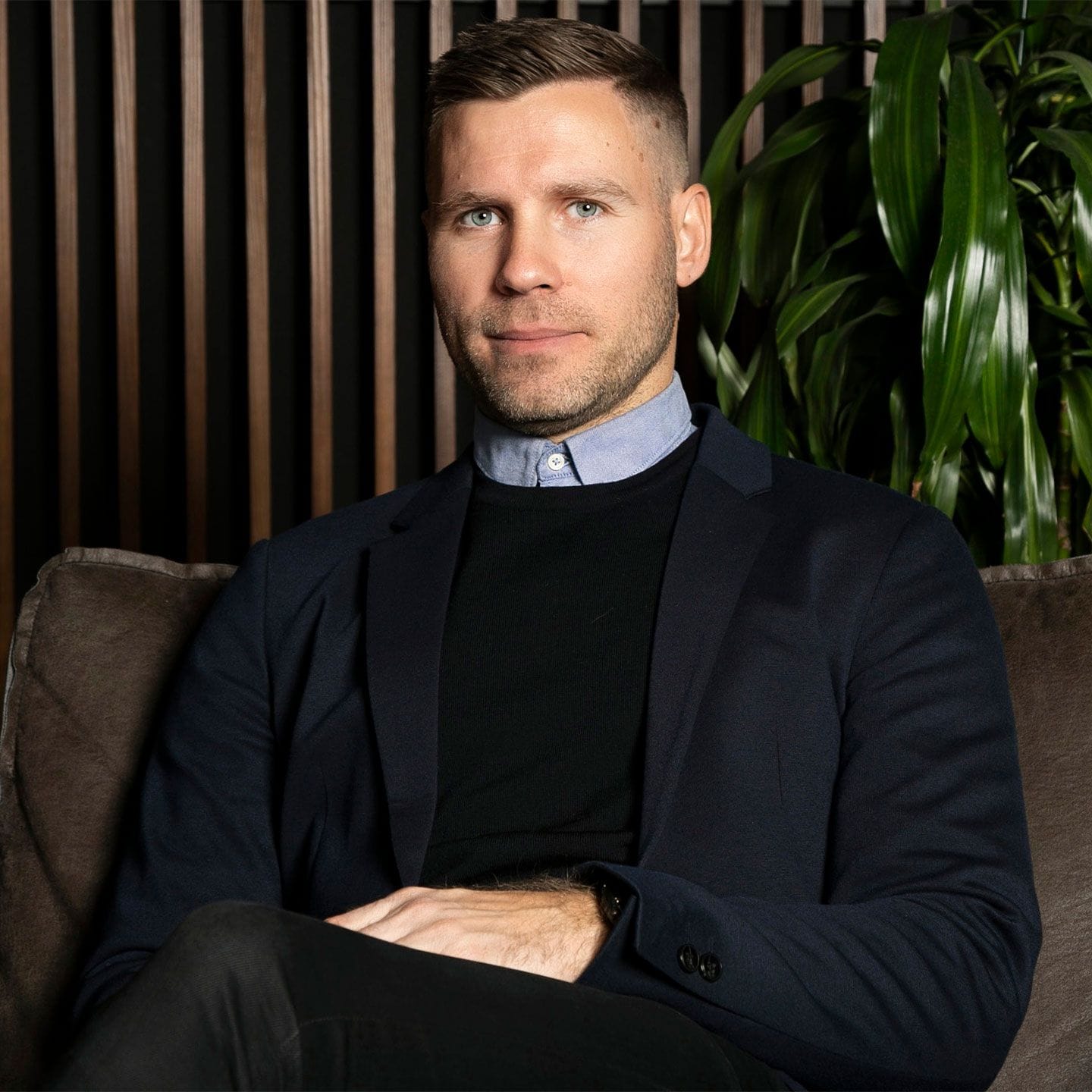 A portrait of a man 