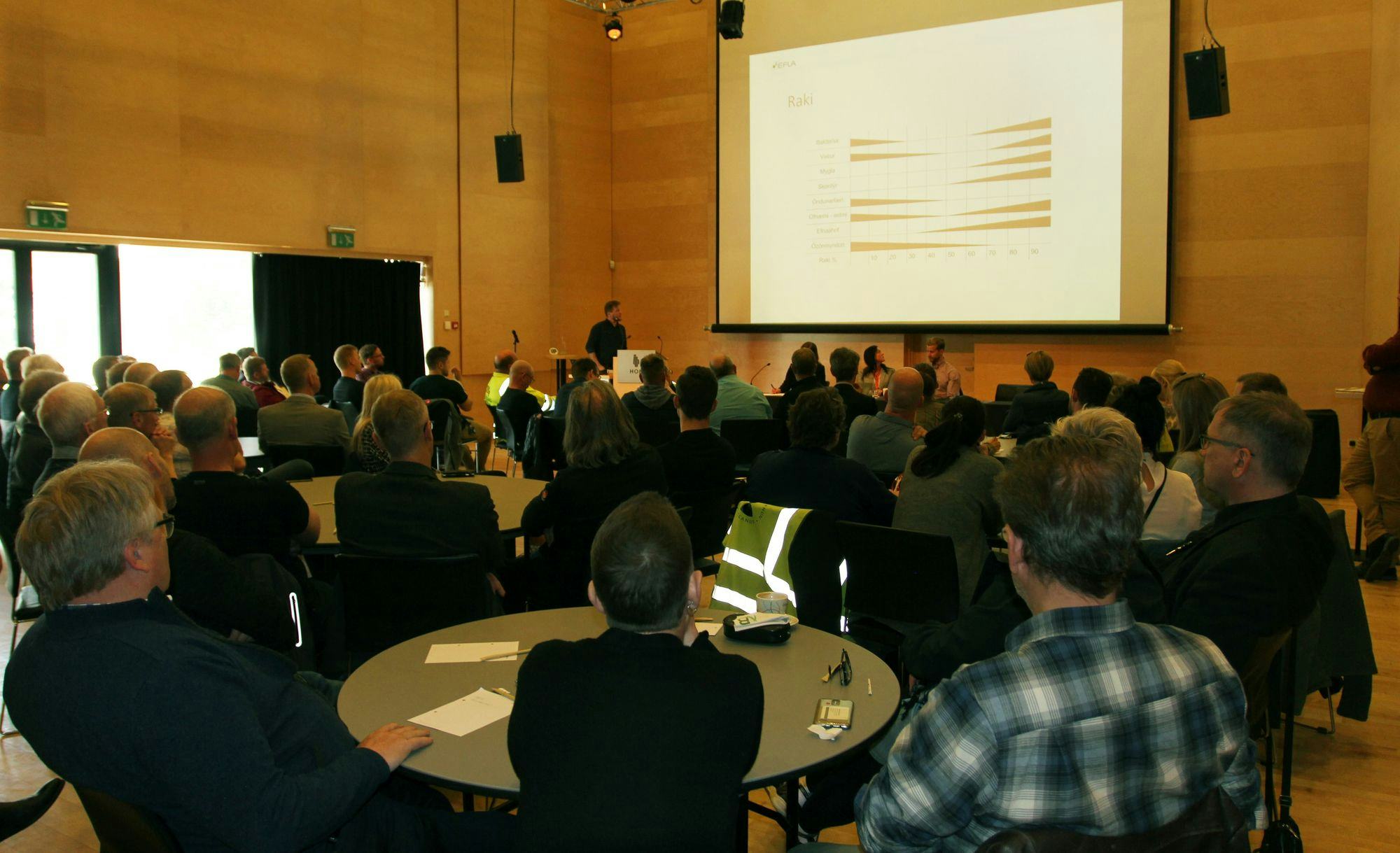 A back view of audiences in a conference room 